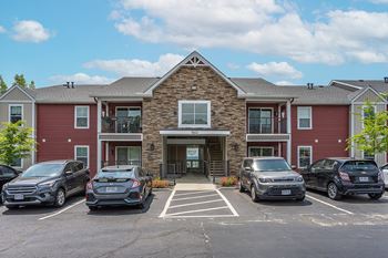 Exterior View Of Clubhouse at Hilltop Apartments, Cincinnati, OH